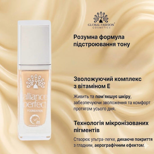 Alliance Perfect Течен фон дьо тен Натурален тен