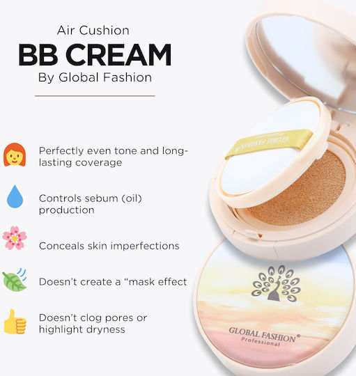BB foundation cushion, bej cald, 12 g