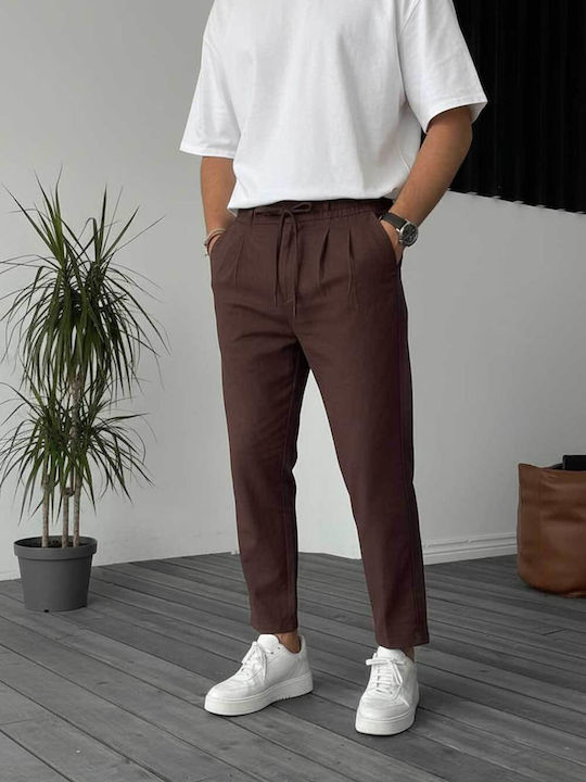 Men's Brown Trousers