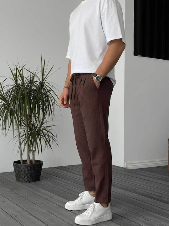 Men's Brown Trousers
