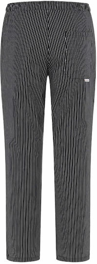 Karlowsky Carlo Chef Black Pants with Elastic Waist