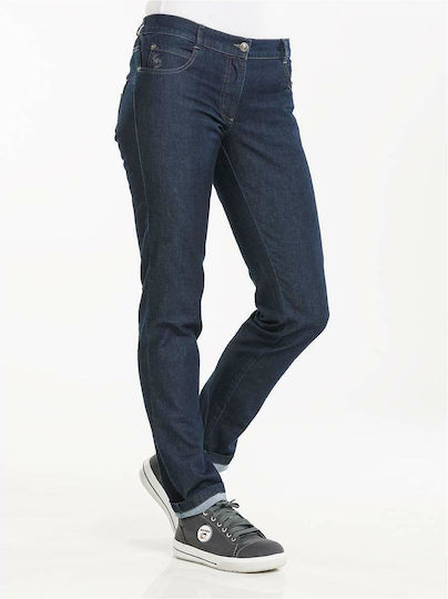 Chaud Devant Kochhose Stretch Blau
