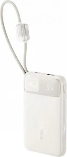Baseus EnerFill FC11 Външна батерия 10000mAh 22.5W с USB-A и USB-C портове Power Delivery / Quick Charge Розова