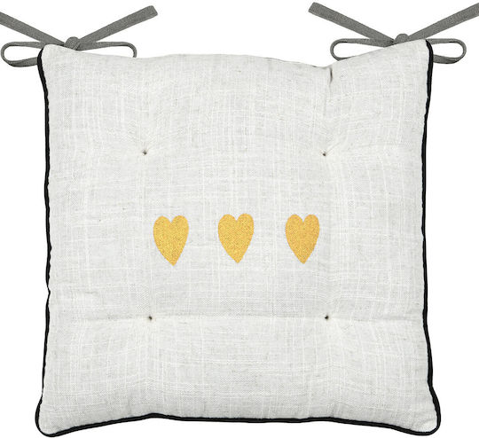 Teenlove Gris Garden Chair Cushion 38x38cm