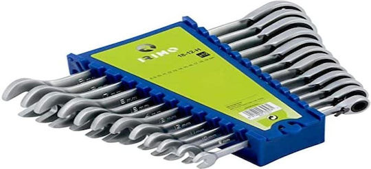 Set Chei Poligonale Germane Inel Cu Clichet 12 Bucăți 31.18-12-η Irimo