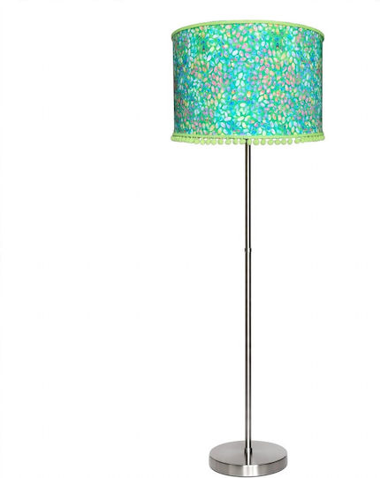Green Dazzle Floor Lamp H35xL1.65m With Lamp Bulb Base For E27 Green