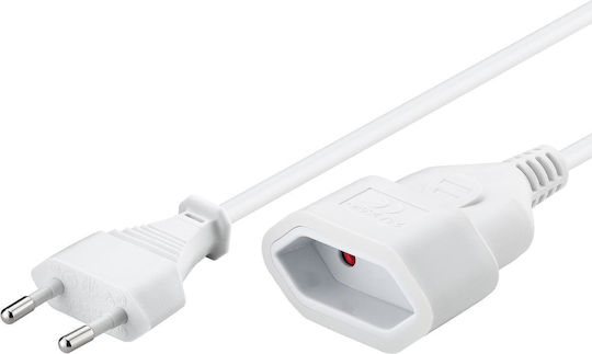 Goobay Extension Cable Cord 3m White