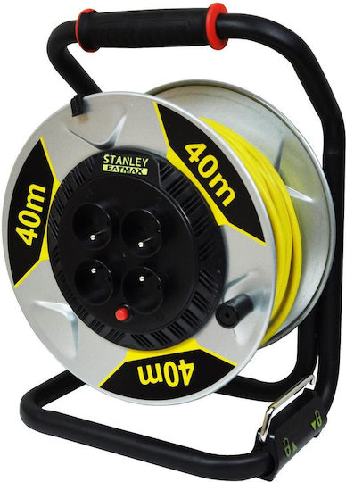 Stanley mit Kabel 40m Durchmesser 3 x 1.5mm² Gray