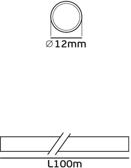 VK Lighting Tub pentru Cabluri 48148-011615