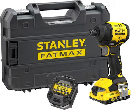Stanley SFMCF811D1T Παλμικό Κατσαβίδι Μπαταρίας Brushless 18V 1x2Ah