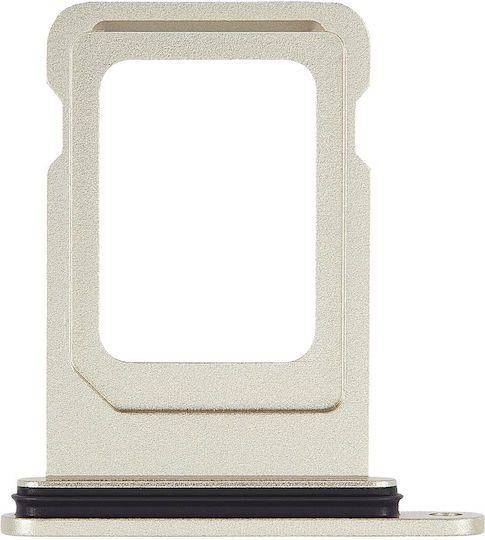 Dual-SIM-Kartenhalter iPhone 15 15 Plus Gelb