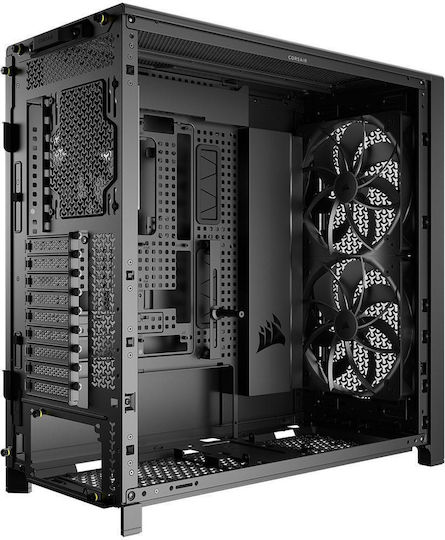5000D Gaming Midi Tower Computer Case with Side Window Black
