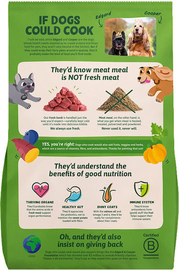 0.7kg Grain-Free Dry Dog Food with Lamb, Meat and Vegetables