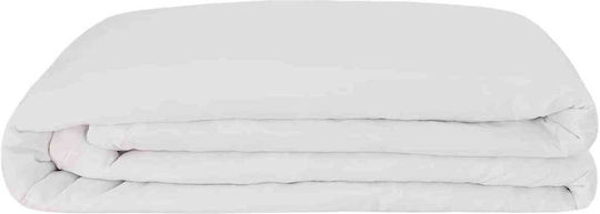 vidaXL Double Blanket 200x200cm White