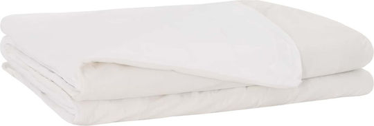 vidaXL Double Blanket 200x230cm White