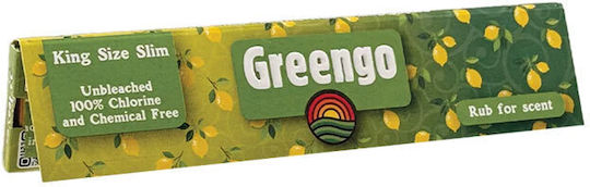 GreenGo Χαρτάκια Στριφτού Τσιγάρου King Size Slim 33 φύλλα 50τμχ