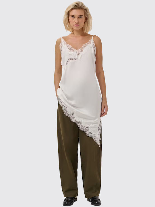 Brenda Summer Slip Dress Snow White