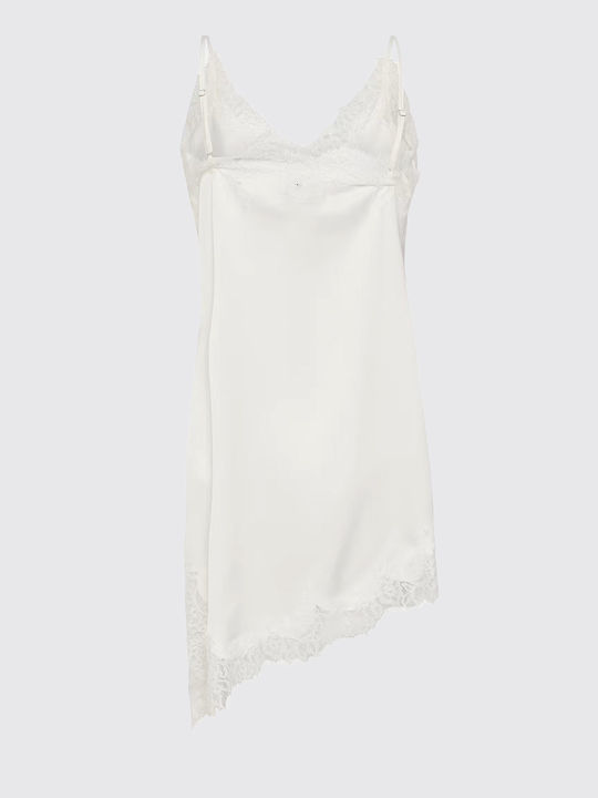 Brenda Summer Slip Dress Snow White