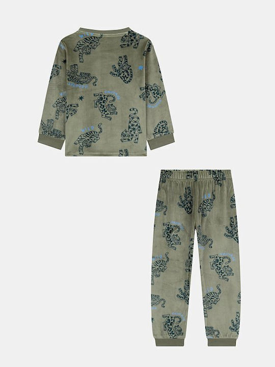 Dpam Kinderpyjama Grün