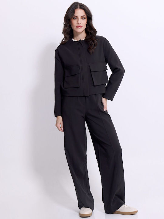 Tresor Kurzer Damenblazer Schwarz Tresor Kurzer Damenblazer Schwarz
