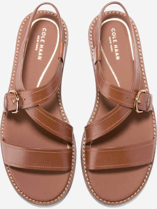 Kami Leather Women's Brown Sandals