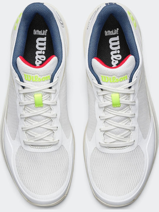 Wilson Hurakn Lite Ανδρικά Παπούτσια Padel Λευκά