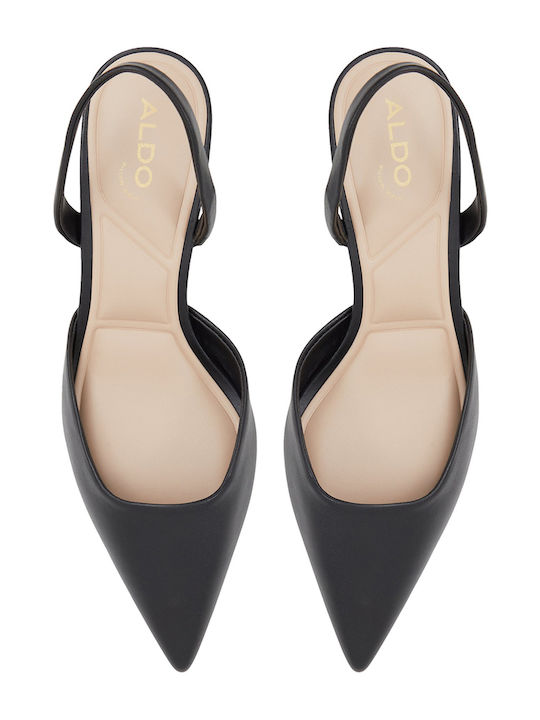 Gavedessi Pointed-Toe Heels with Strap Black
