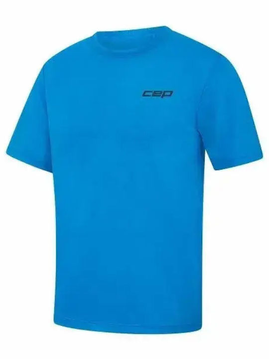 Αθλητικό T-shirt Blue