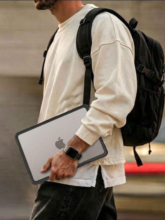 Tech-protect Velar Case Macbook Air 15" 2023 2024 2025 2026 – Transparent Black