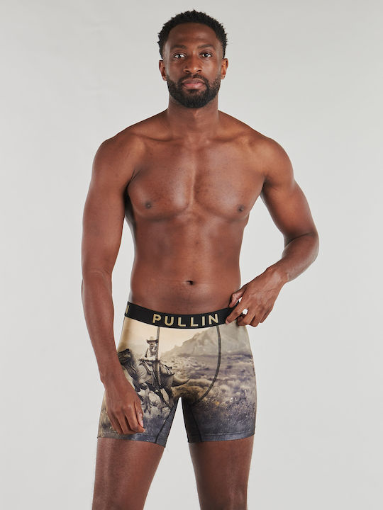 Herren-Boxershorts Beige