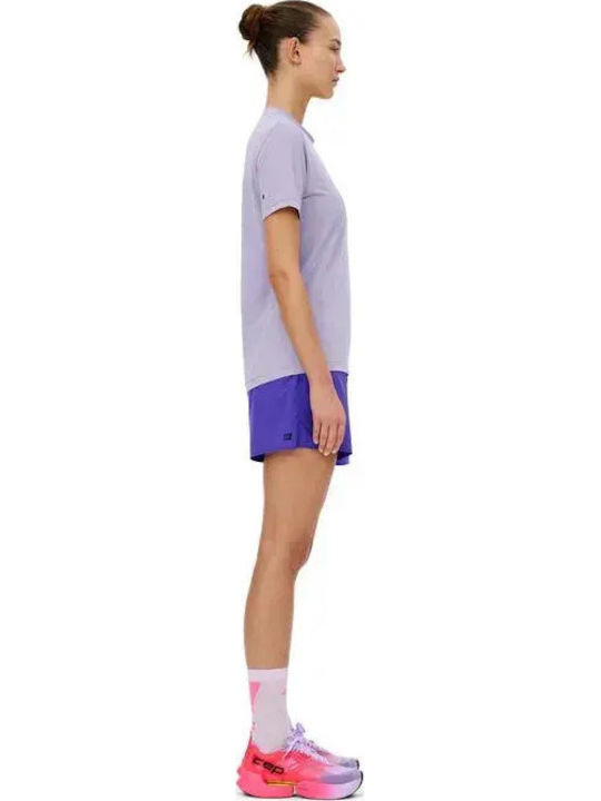 Αθλητική Ανδρική Βερμούδα Relaxed Fit Purple