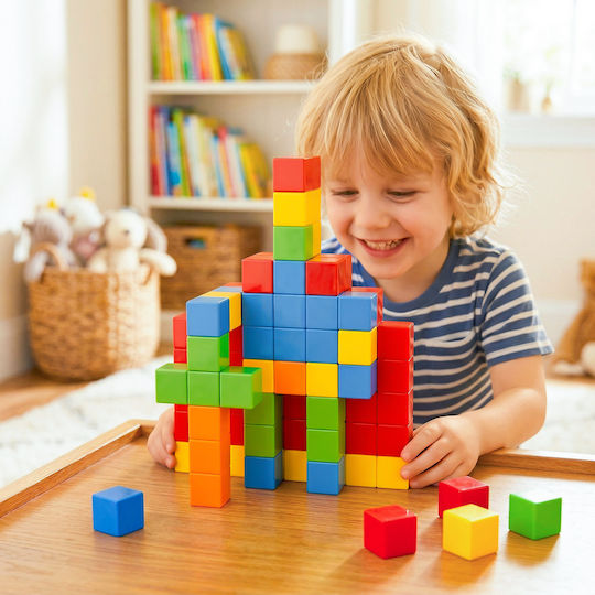 Joc Magnetic de Construcție