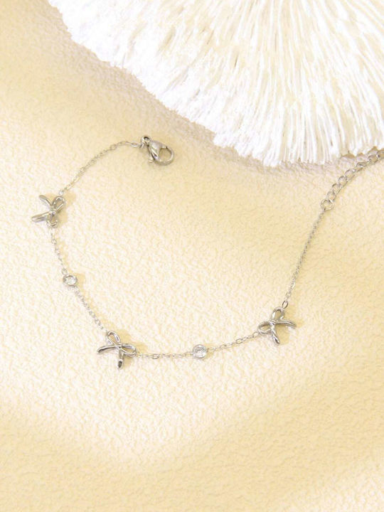 Lysea Women's Steel Chain Bracelet