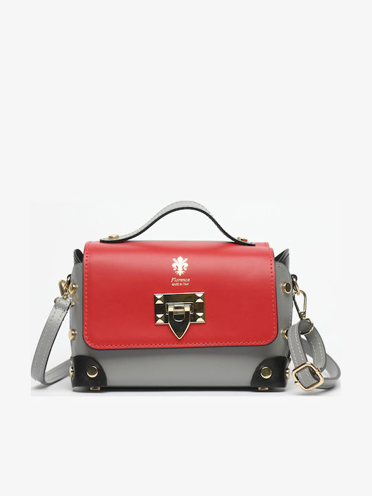 Women's Fuchsia Leather Shoulder Bag