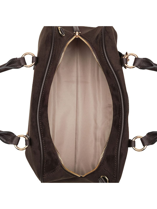 Cobel Fabric Women's Bag Brown