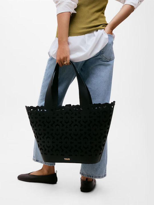 Capazo L Bear Shock Women's Shoulder Bag Black