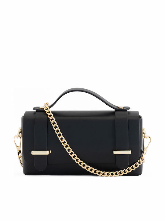 Light Blue Leather Women's Shoulder Bag