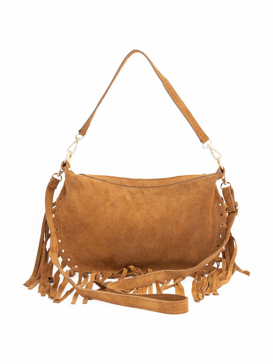 Black Leather Women's Shoulder Bag