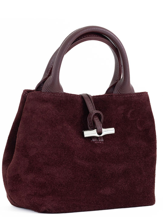 Khaki Leather Women's Shoulder Bag
