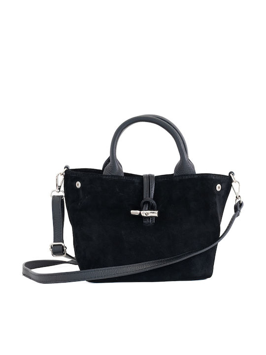 Khaki Leather Women's Shoulder Bag
