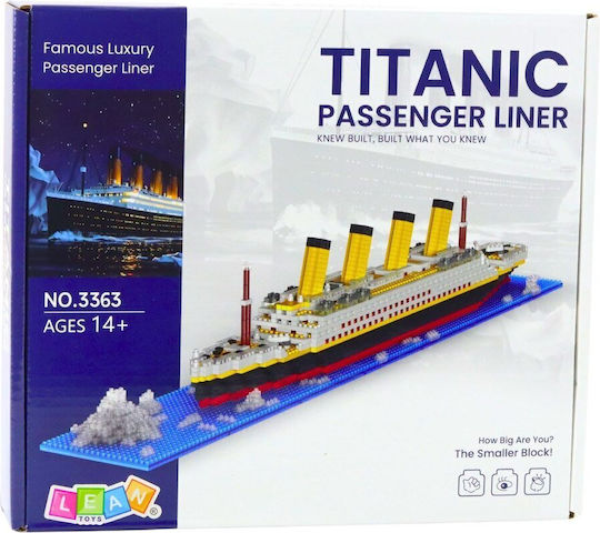 Titanic Building Blocks for Ages 14+ 1878 Pieces