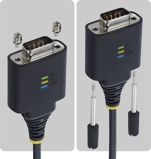 StarTech 1P1FFC-USB-C-SERIAL USB-C Male to Serial Female Converter Gold