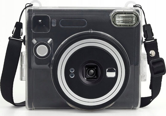 Калъф Loveinstant за Fuji Fujifilm Instax Square Sq40 Sq 40, Прозрачен
