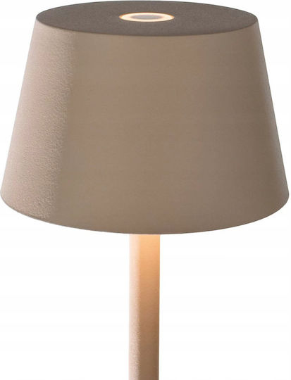 Verlo LED Floor Lamp H123xL123cm with Warm White Light Beige