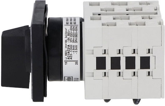 Lovato Electric Περιστροφικός Διακόπτης Βιομηχανικού Τύπου