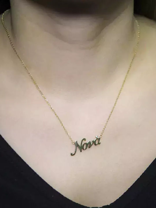 Necklace Made of Gold Plated Silver Necklace Made of Gold Plated Silver
