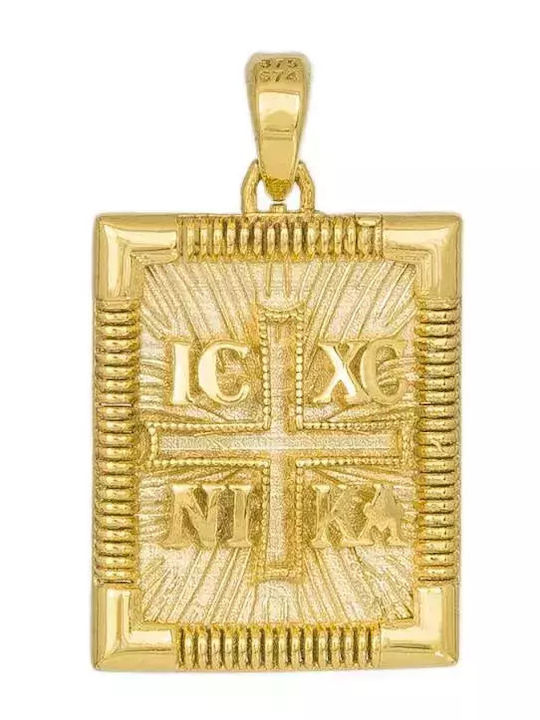Doppeltes Halskette aus 9K Gold