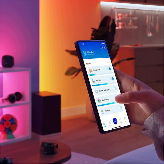 Philips Smart Ταινία LED Remo Wi-Fi Τηλεόρασης 220V RGB Φως 5m με Τηλεχειριστήριο