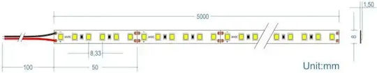 Cubalux 24V LED Strip Natural White Light