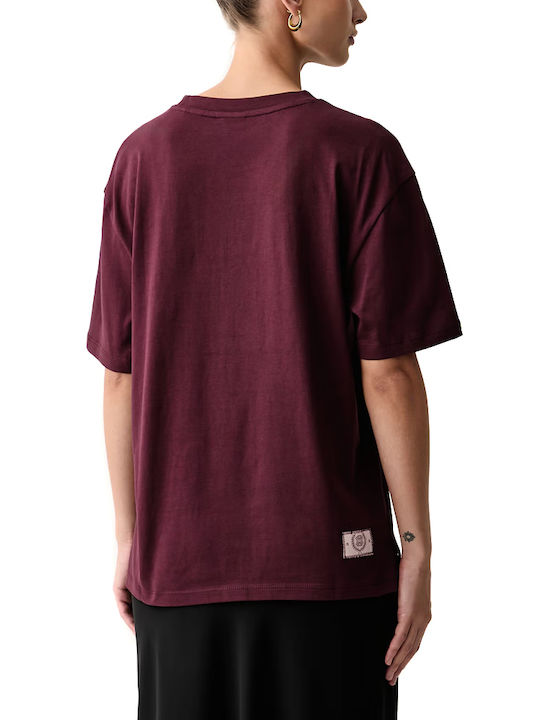 Guess Tricou Damă Burgundy